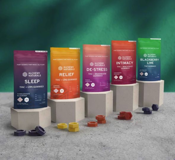 Alchemy Naturals Full-Spectrum CBD Gummies - 2 count 100mg