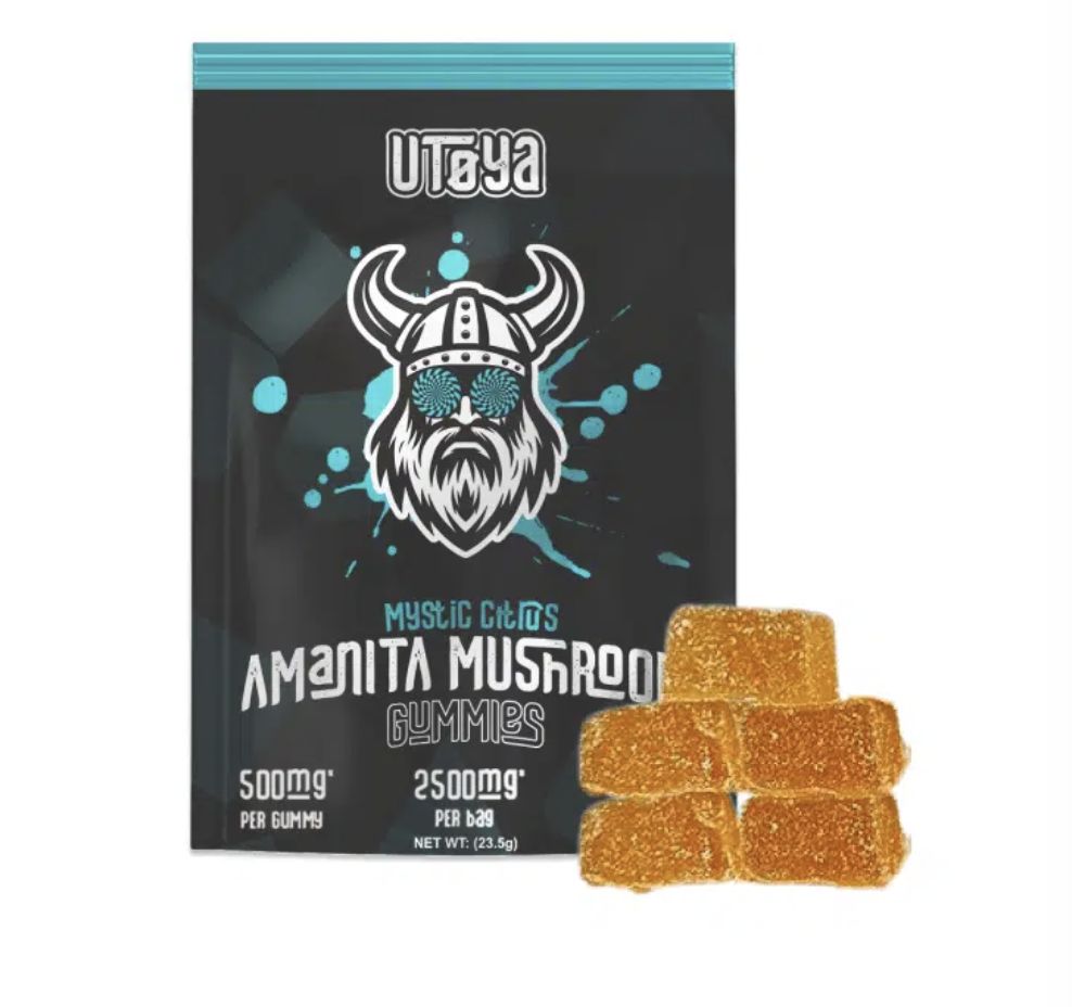 Utoya Amanita Mushroom Gummies