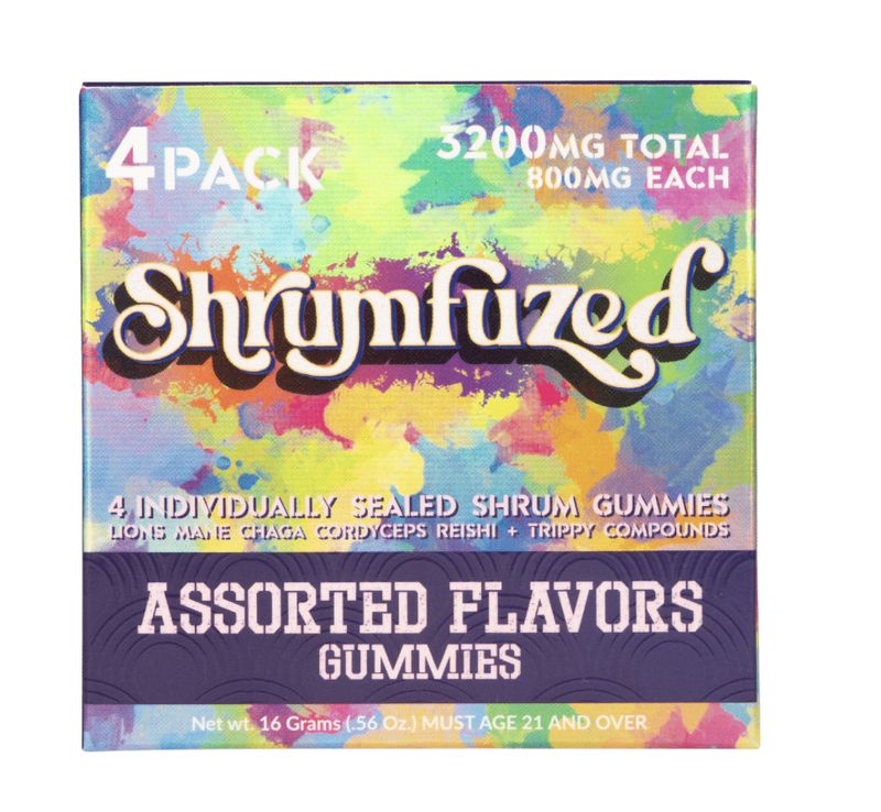 Shrumfuzed Nootropic Mushroom Gummies 4000mg
