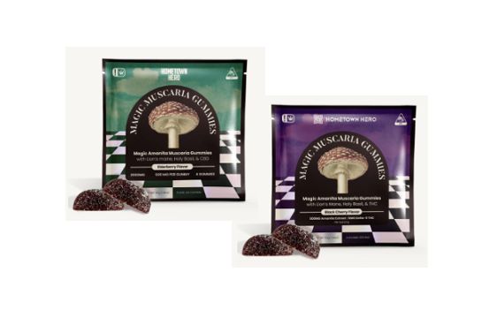 Hometown Hero Magic Muscaria Gummies - 4ct