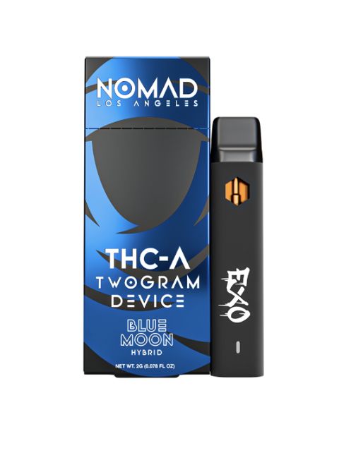 Exodus NOMAD Los Angeles THCA Disposable Vape - 2, Strain: Blue Moon