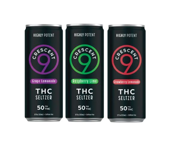 Crescent 9 THC Seltzer - 50mg