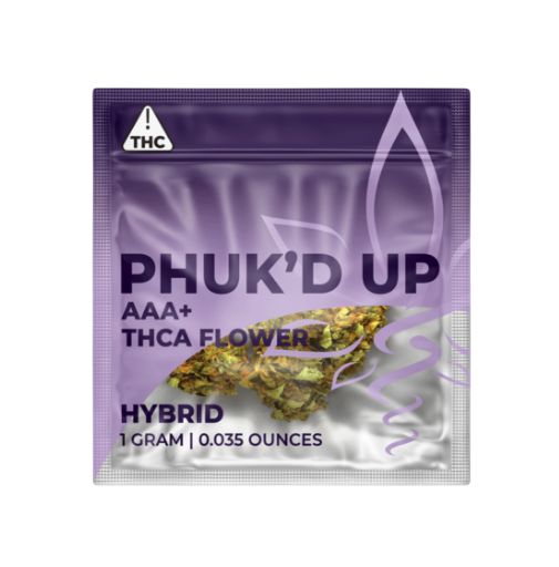 Phuk'd Up Exotic THCA Flower - 1g, Strain: Forbidden Runtz
