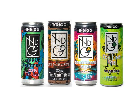 Indigo THC Soda - 100 mg