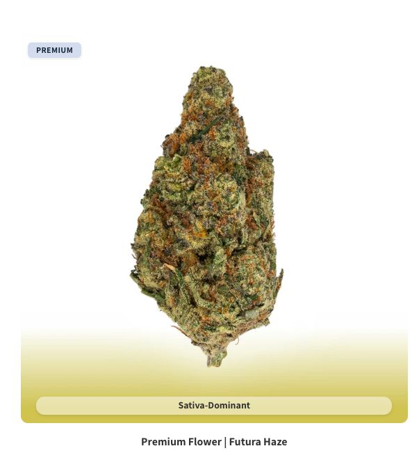 EDEN Premium THCA Flower 3.5g, Strain: Futura Haze