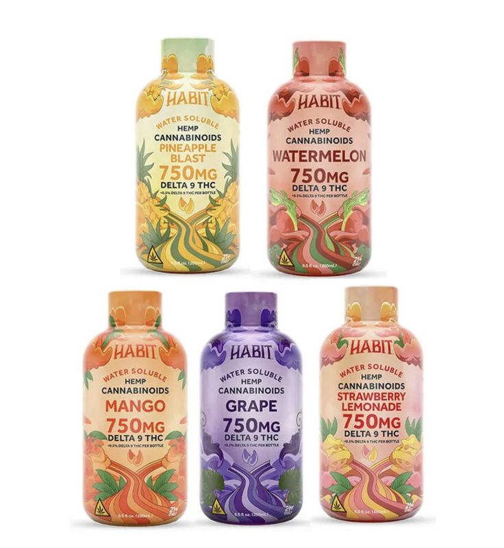 Habit D9 THC Syrup - 750mg