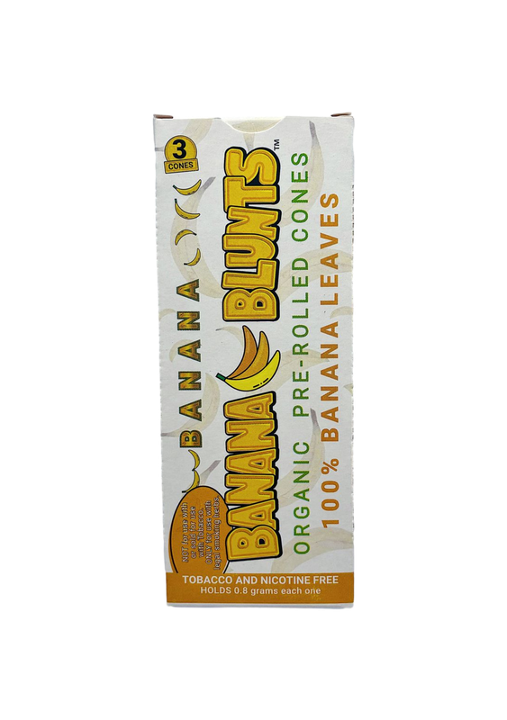 Organic Pre-Rolled Cones — Banana Blunts
