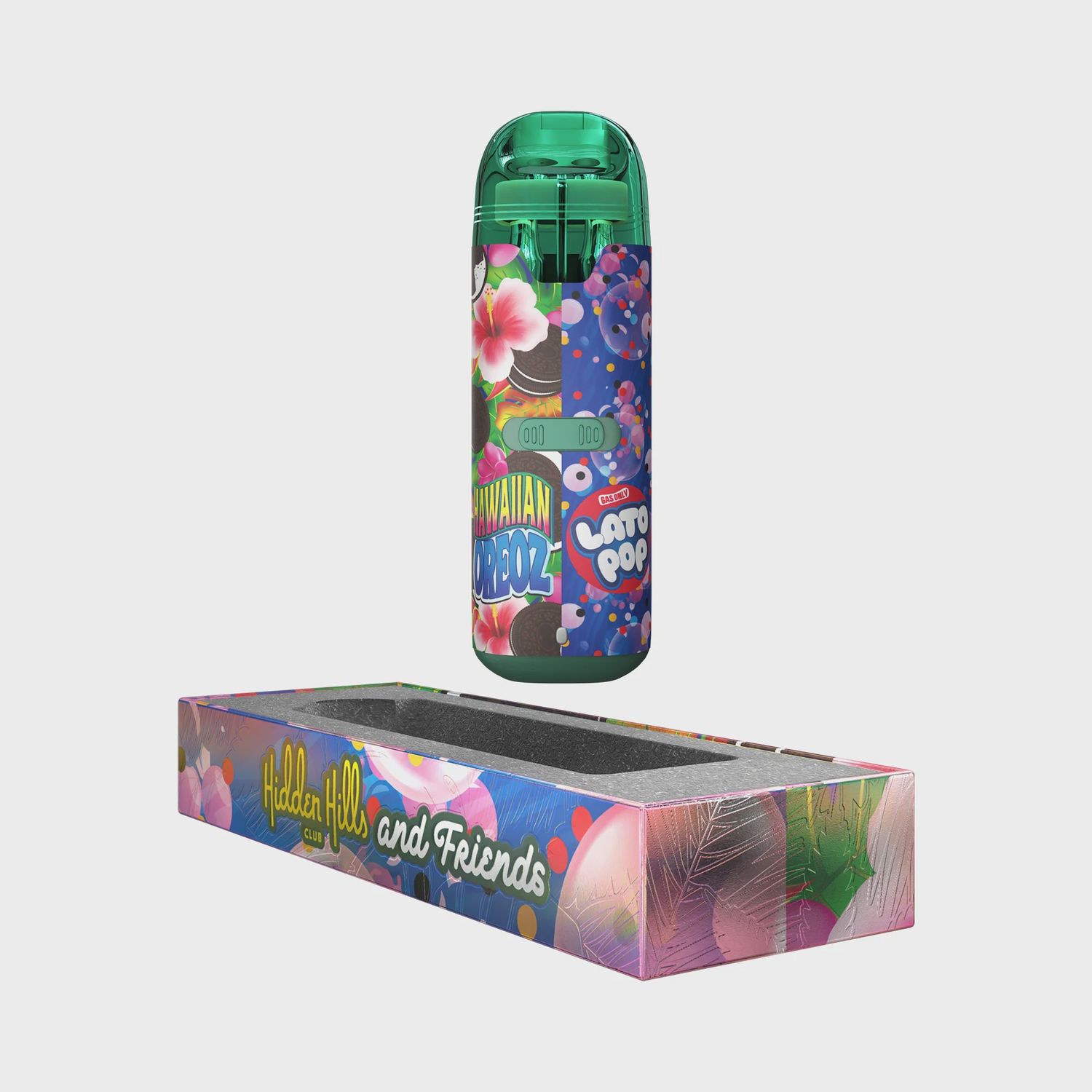 Duel Flavor — 2G — Hidden Hills, Flavor: Hawaiian Oreoz / Lato Pop