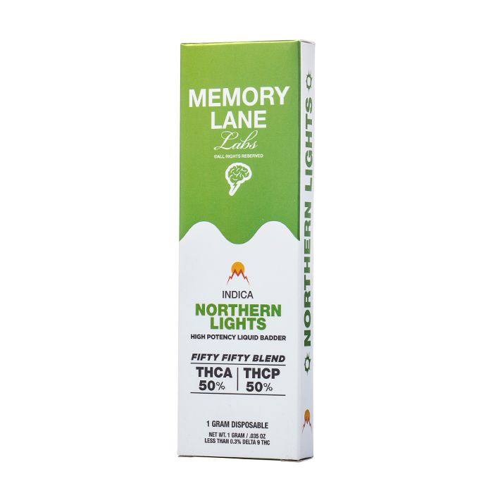 Memory Lane 1G Dispo, Flavor: Northern Lights (I)
