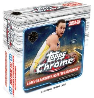 2024 Topps Chrome Basketball Mega Box