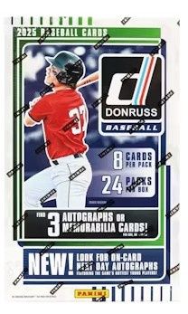 2025 Donruss Baseball Hobby Box