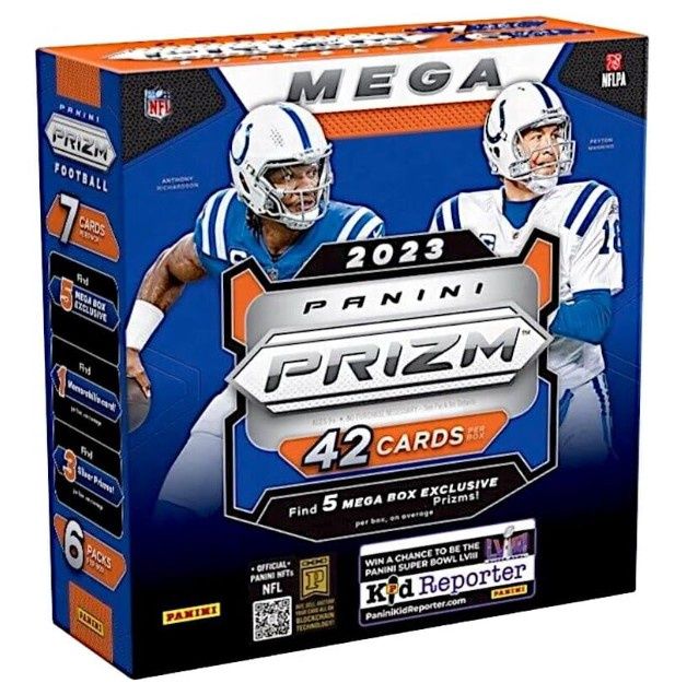 2023 Prizm Football Mega Box