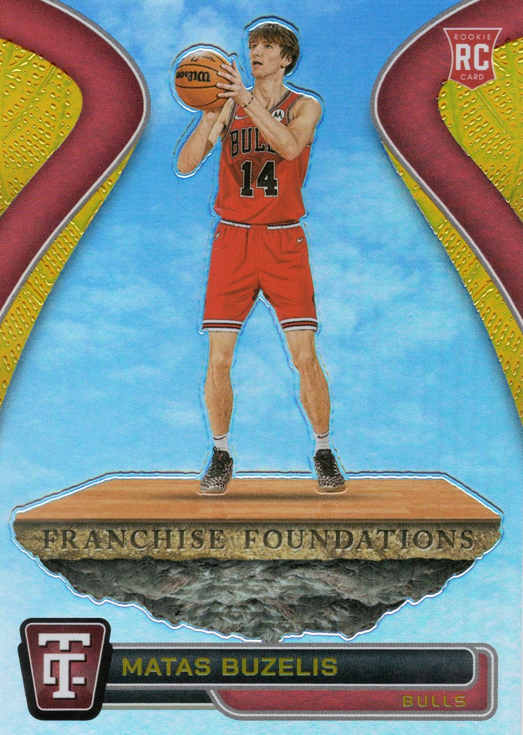 2024 Totally Certified Matas Buzelis Franchise Foundations Rookie Card 01/10 #23