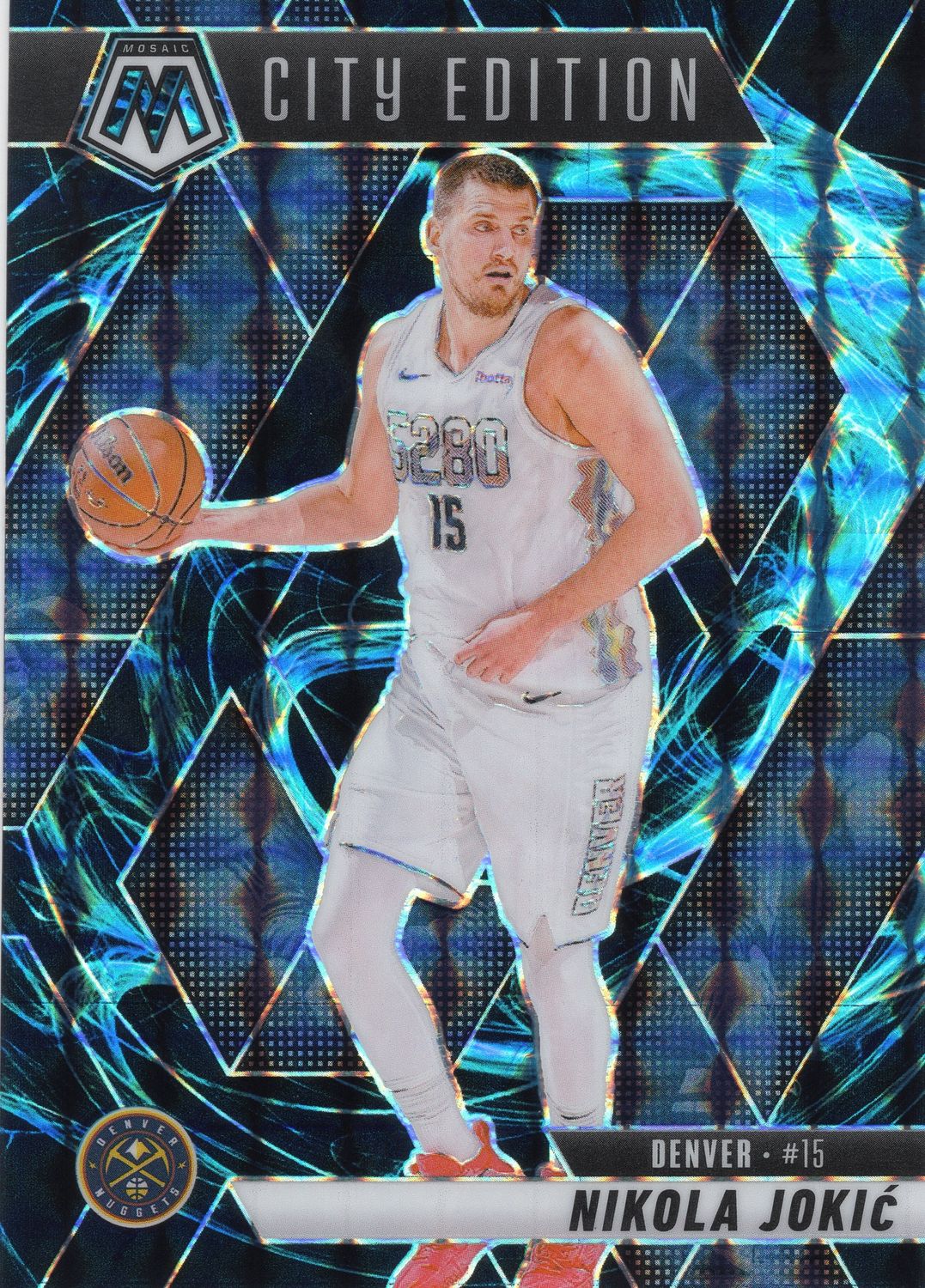 2024 Mosaic Basketball Nikola Jokic Genesis SSP &#39;City Edition&#39; #275