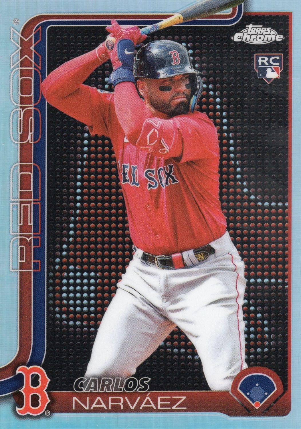 2025 Topps Chrome - Carlos Narvaez Lightboard Logo Variation Case Hit #194