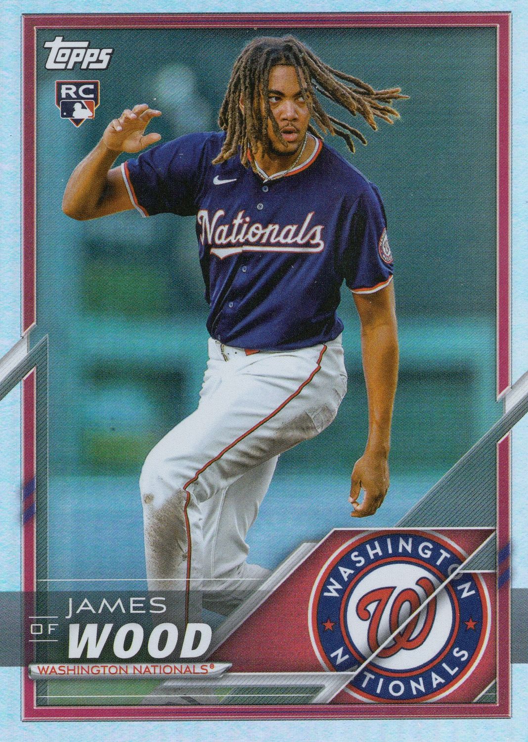 2025 Topps Lids Mitchell &amp; Ness Exclusive Series 2 - #32 James Wood (RC)