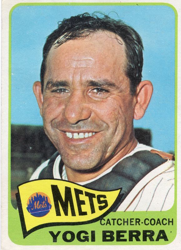 1965 Topps Yogi Berra #470 (JD)