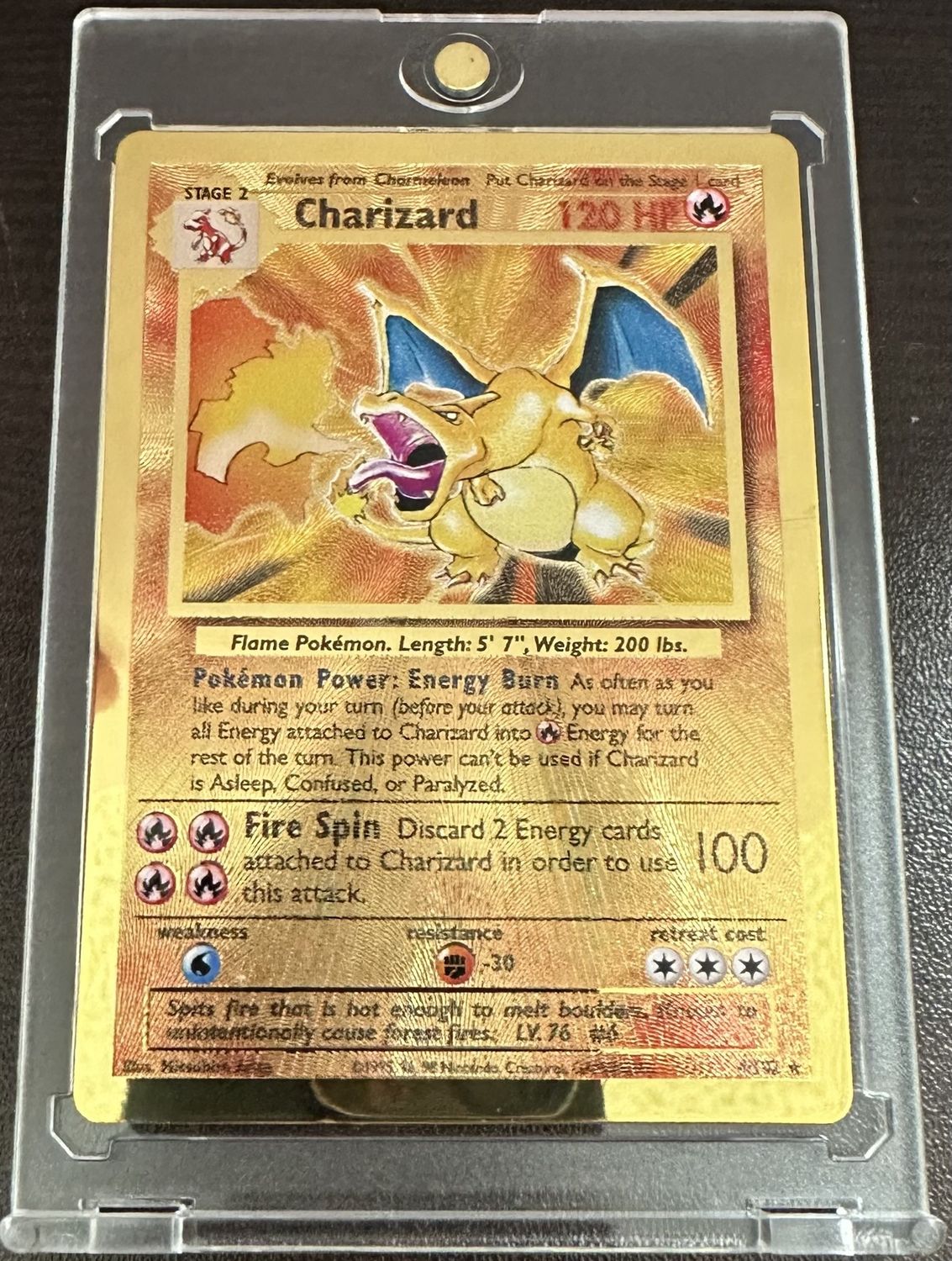 Charizard (Celebrations Metal Card) 004/102 Pokemon Promo M/NM