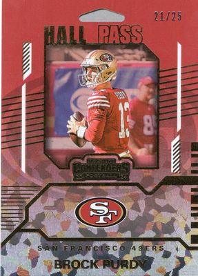 2024 Contenders Brock Hall Pass Cracked Ice 21/25