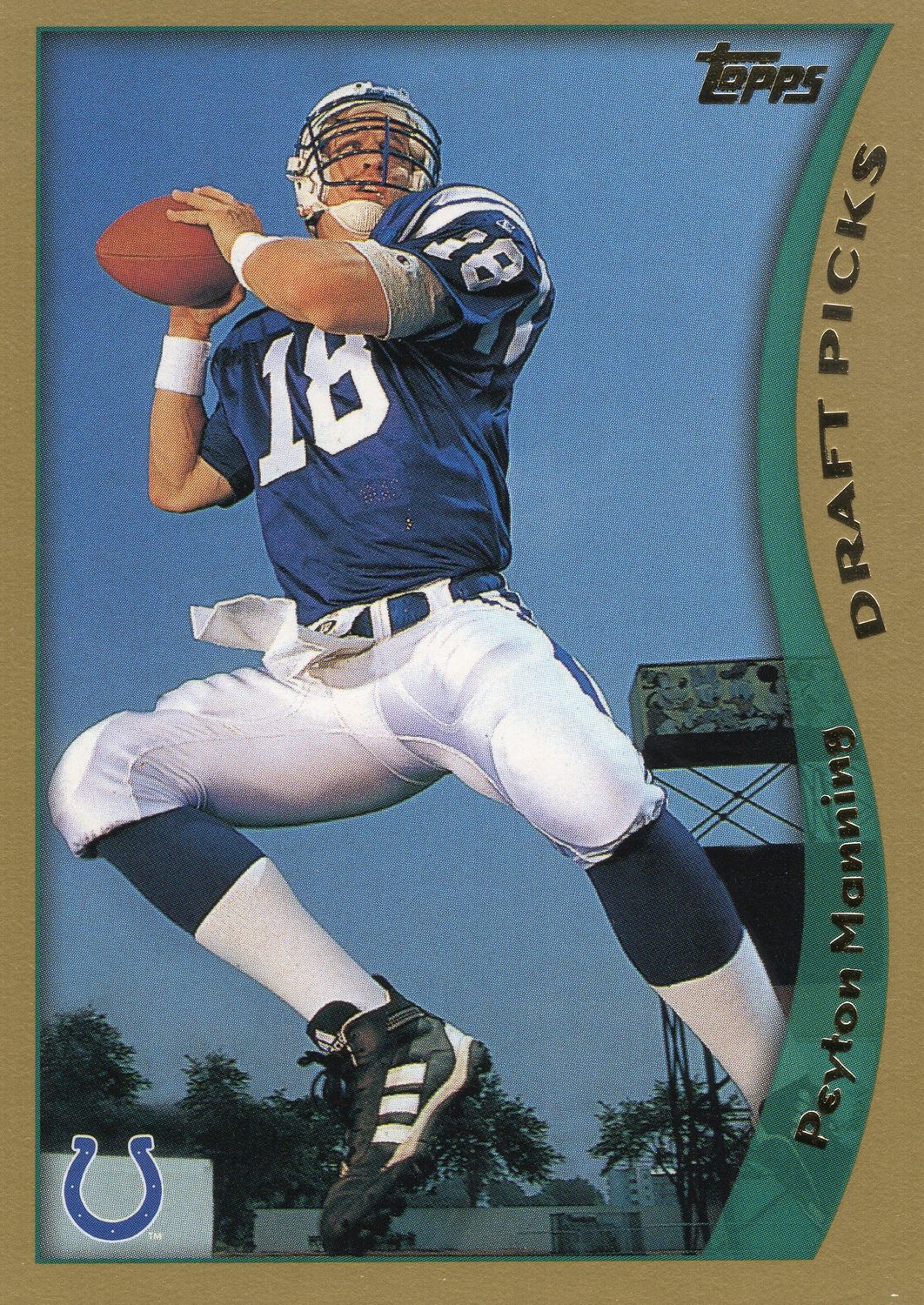 1998 Topps #360 Peyton Manning RC Colts (JD)
