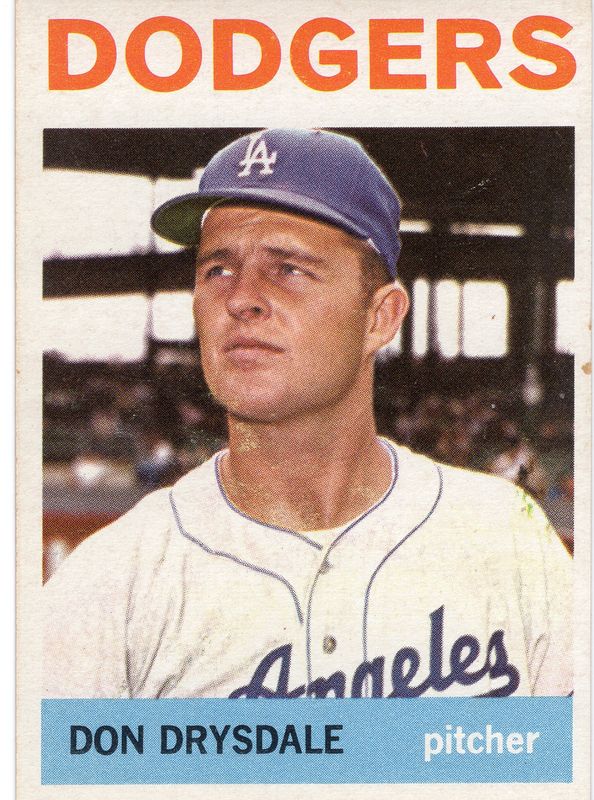 1964 Topps Don Drysdale #120 (JD)