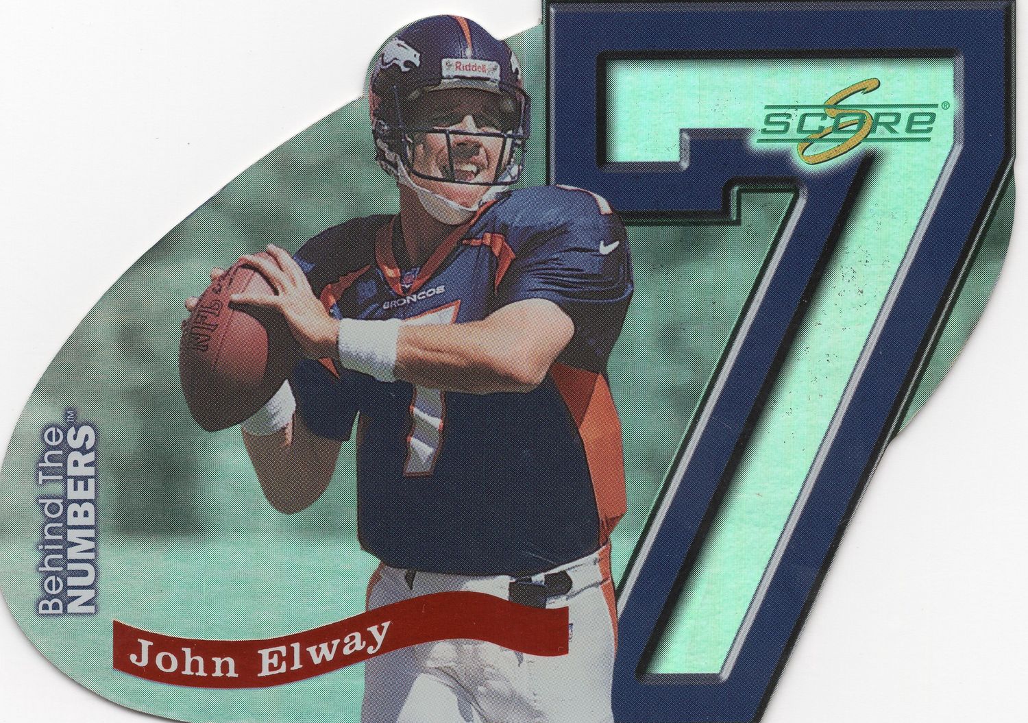 1999 Score Supplemental John Elway Behind The Numbers 0940/1000  #BN7