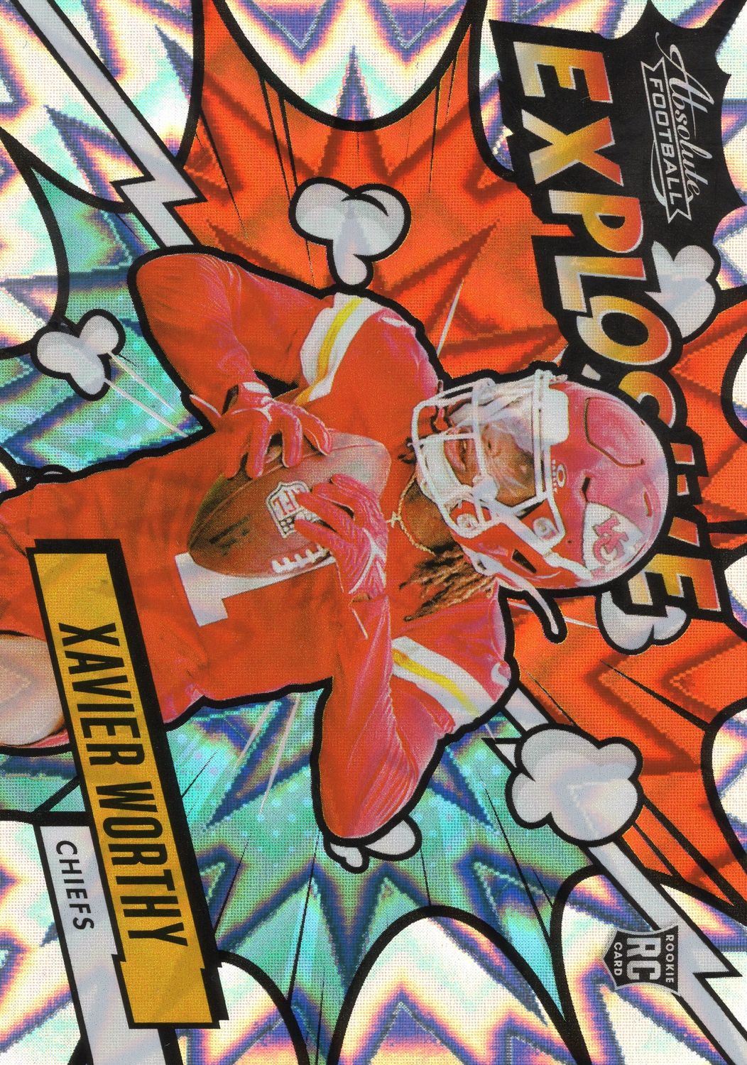 2024 Absolute EX-XWY Xavier Worthy Explosive - Case Hit