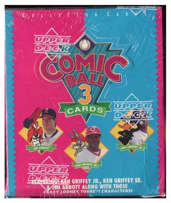 Upper Deck 1992 - Looney Tunes Comic Ball 3 - Baseball Cards Unopened Box Sealed