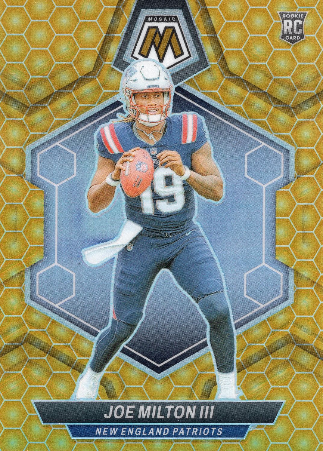 2024 Mosaic Joe Milton III Honeycomb Case Hit