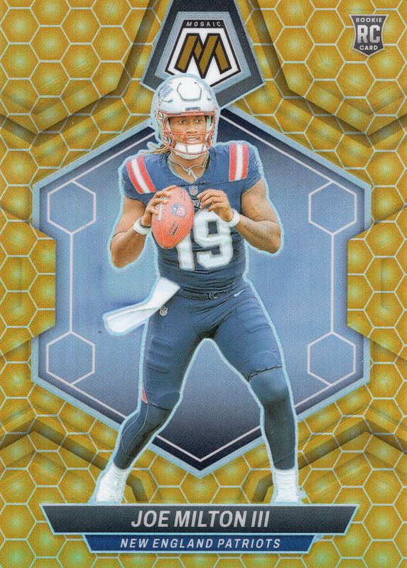 2024 Mosaic Joe Milton III Honeycomb Case Hit