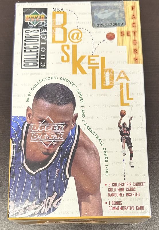 1996-97 Upper Deck NBA Upper Deck Collector&#39;s Choice Box Set Series 1 &amp; 2 Sealed