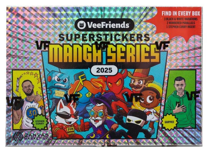 Veefriends Superstickers Manga Series Sticker Box