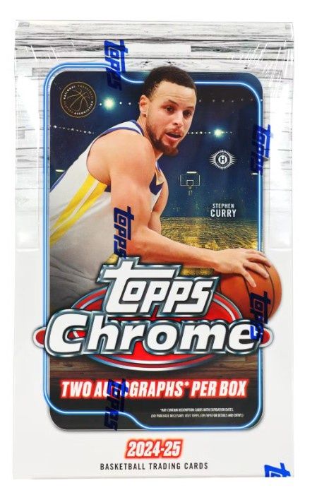 2024/25 Topps Chrome Basketball Hobby Box