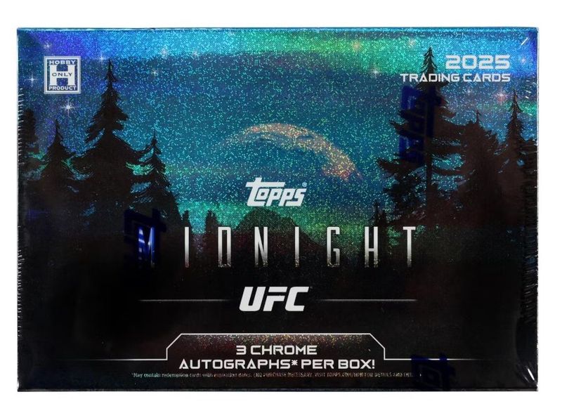 2025 Topps Midnight UFC Hobby Box