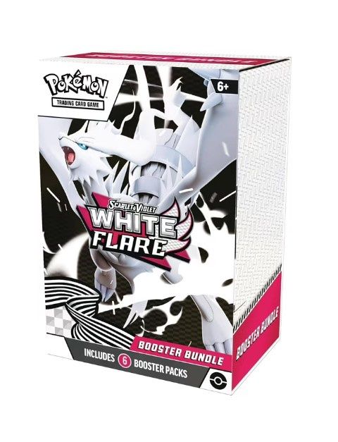 Pokemon Scarlet Violet 10.5 White Flare Booster Bundle