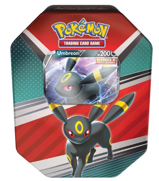 Pokémon TCG: V Tin Heroes Umbreon (1 Foil Card &amp; 4 Booster Packs)