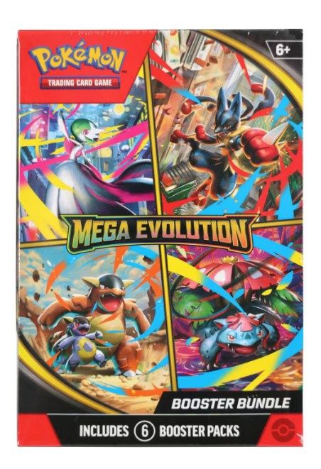 Pokemon Mega Evolution 6-Pack Booster Bundle