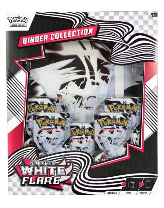 Pokemon Scarlet &amp; Violet: White Flare Binder Collection Box