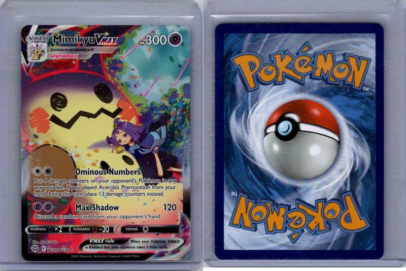 Mimikyu VMAX TG17/TG30 Swsh09: Brilliant Stars Trainer Gallery Holo (eBay)