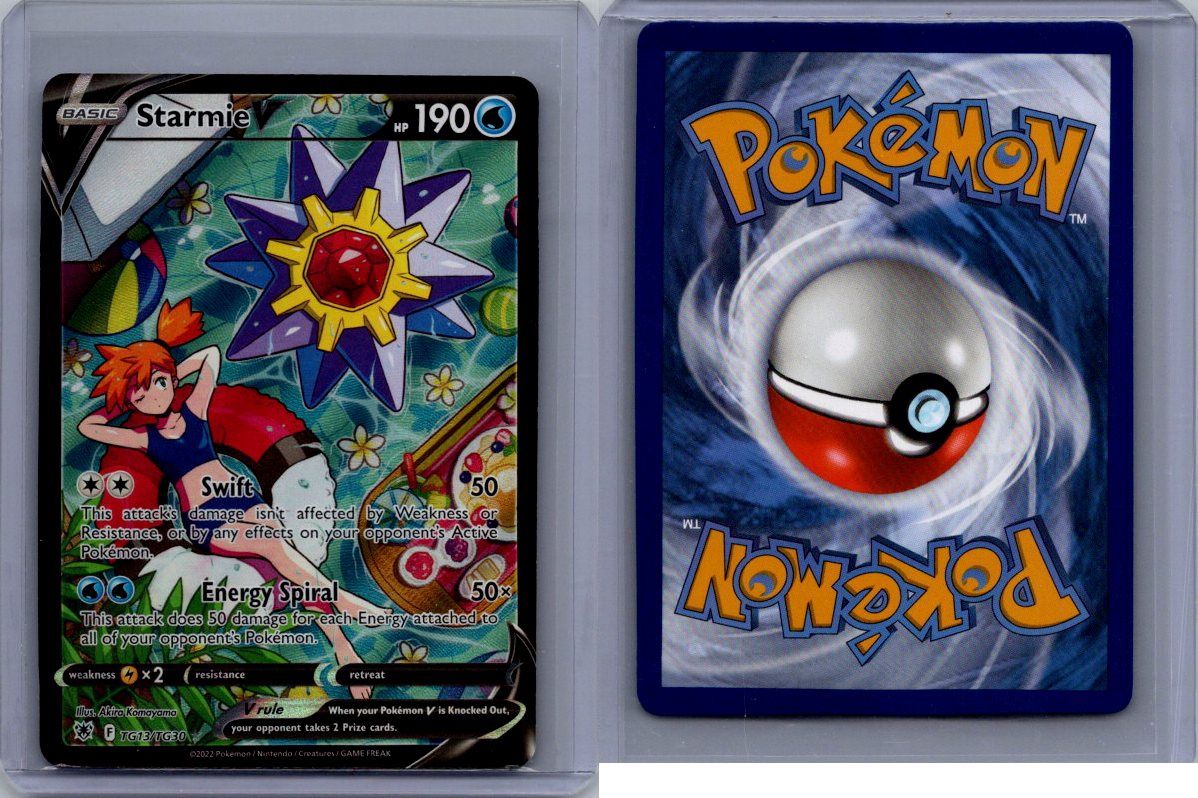 Starmie V TG13/TG30 Swsh10: Astral Radiance Trainer Gallery Holo (eBay)