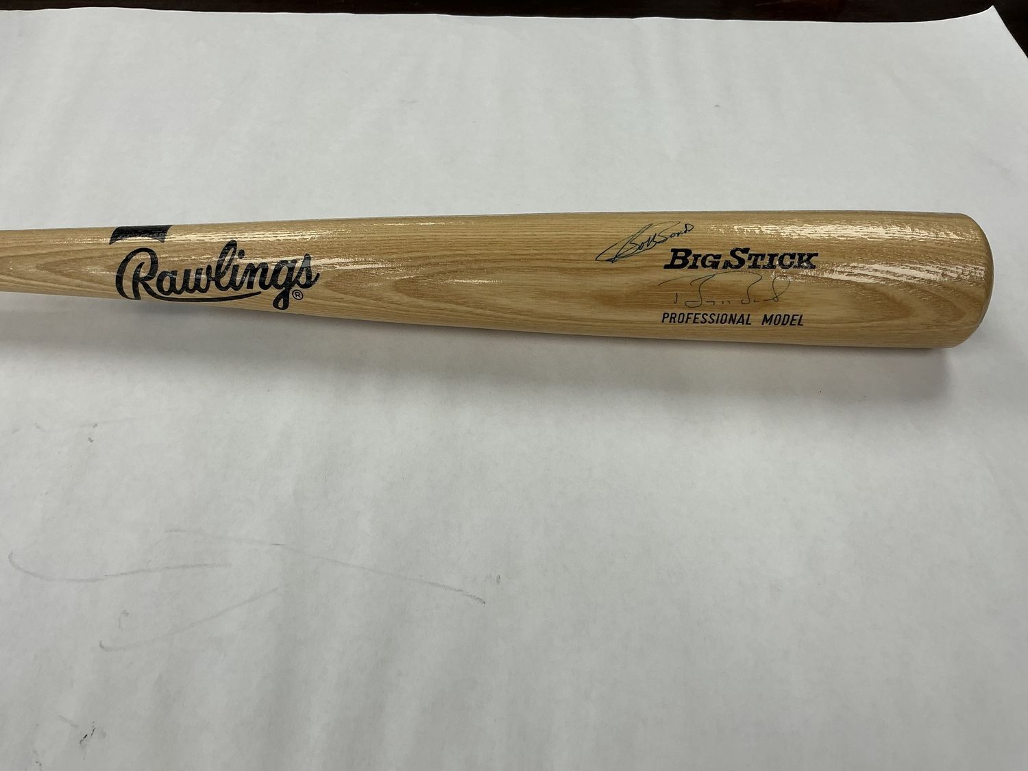 Barry and Bobby Bonds Dual Autographed Bat with All-American/Tristar COA
