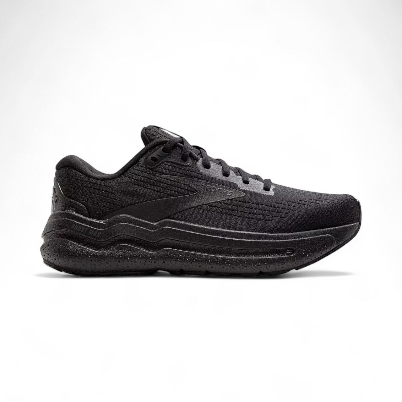 Brooks-Ghost Max 2 Wide Men, Color: Blk/Blk/Ebony, Size: 10.5