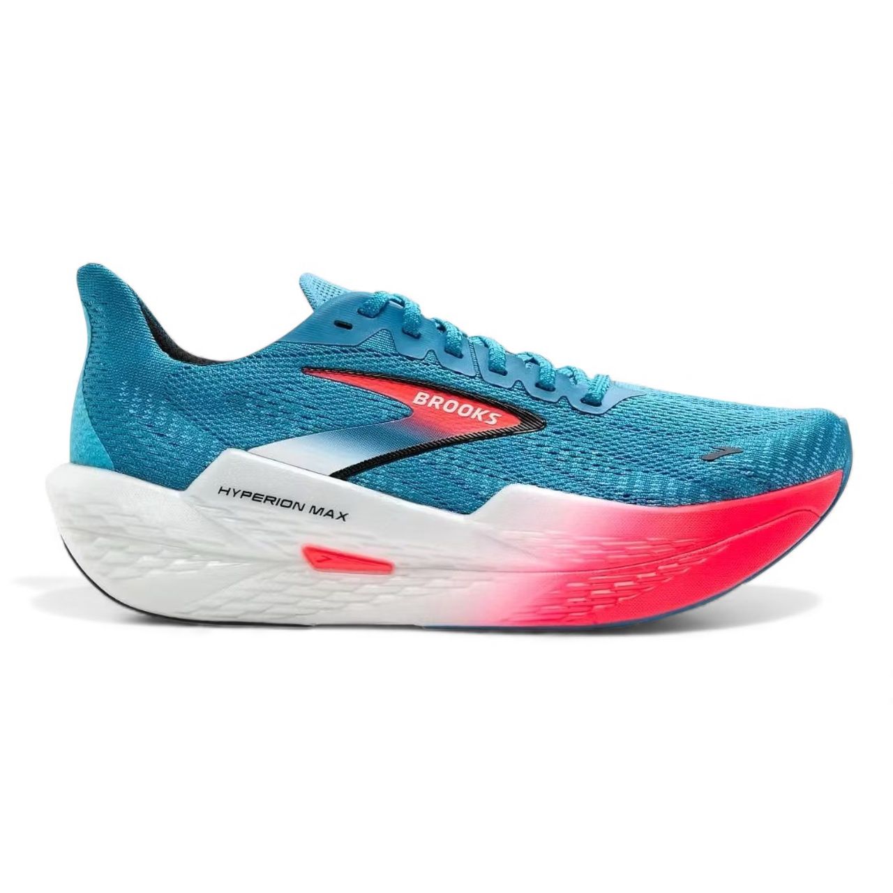 Brooks-Hyperion Max 2 Women, Color: Crystal Sea/Pink/Blk, Size: 6