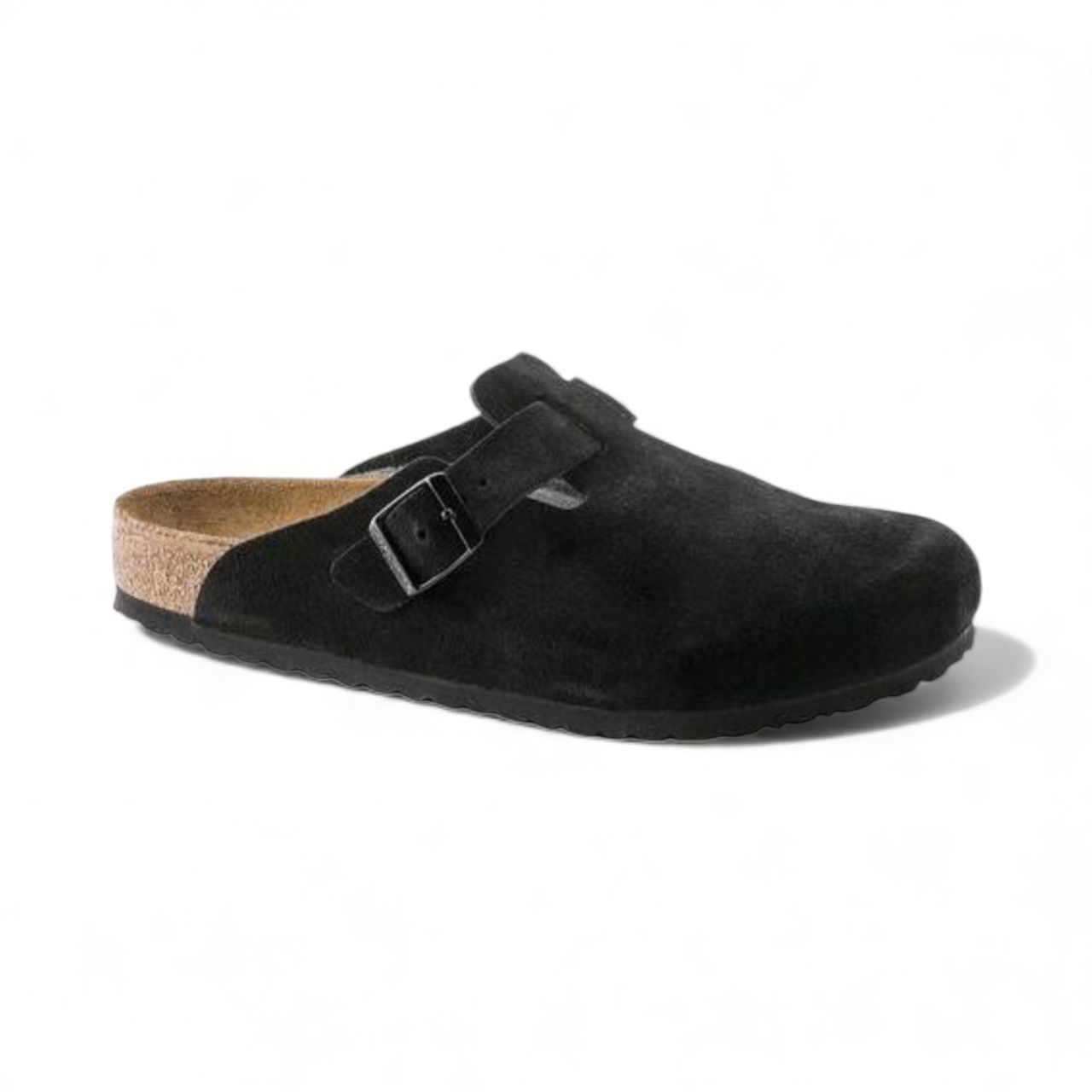 Birkenstock-Boston BS, Color: Black, Size: 35