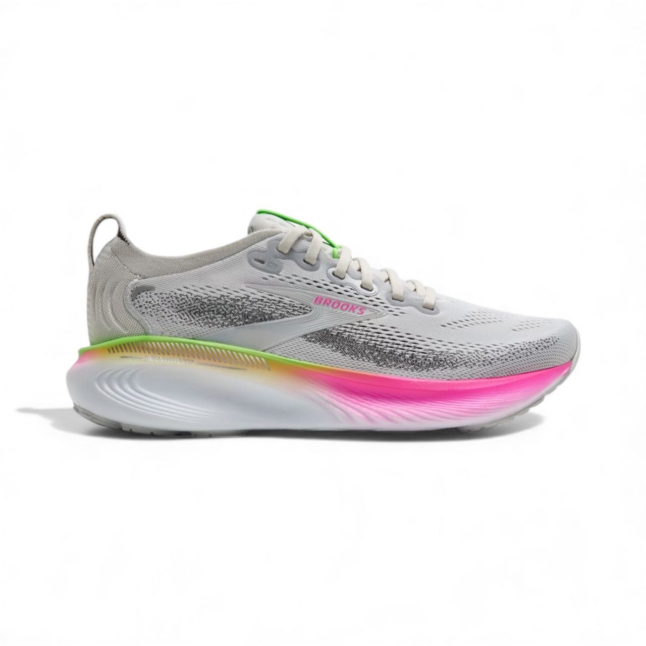 Brooks-Adrenaline GTS 25 Women, Color: Oyster/pink/Green, Size: 7