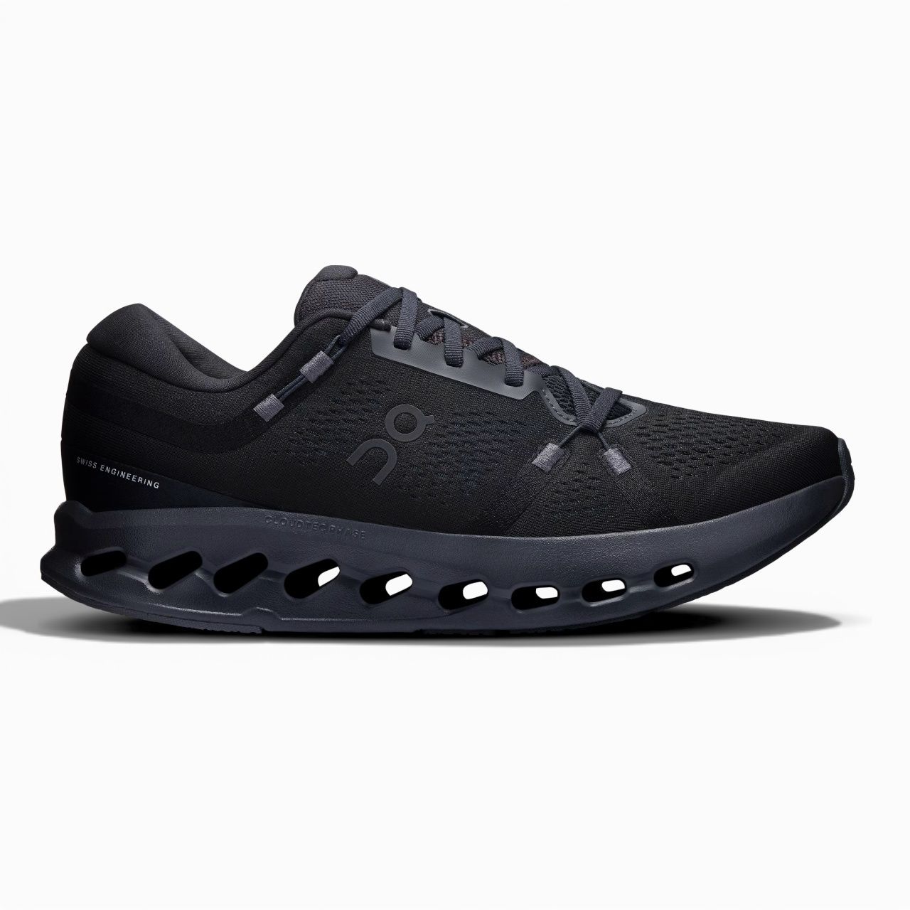 ON-Cloudsurfer 2 Wide Men, Color: Black/Black, Size: 8