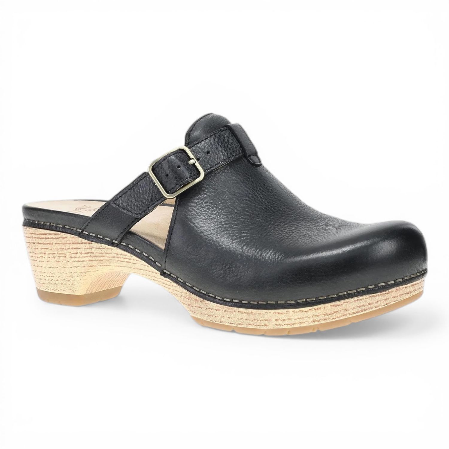 Dansko-Leandra Clog, Color: Black, Size: 36