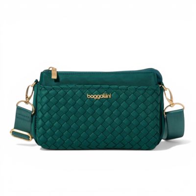Baggalini-Perry Woven Crossbody