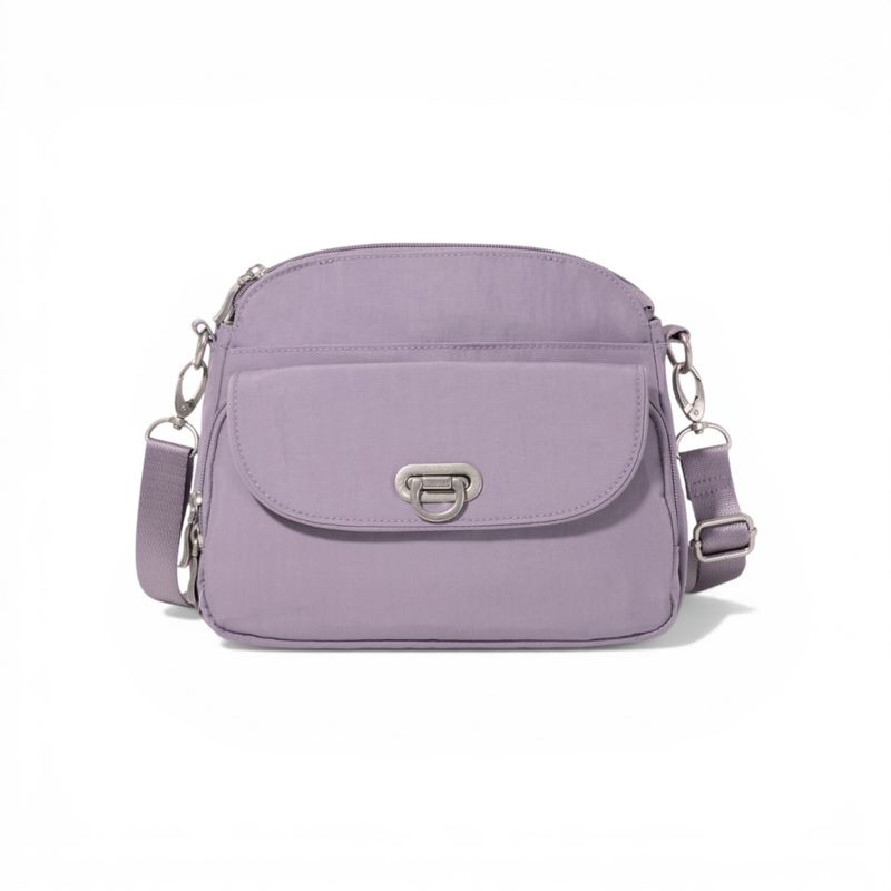 Baggalini-Coastal Flip Lock Crossbody