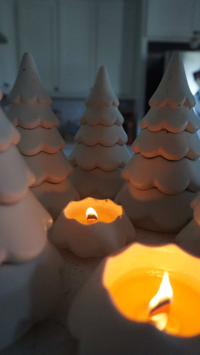 Stackable Christmas Tree Candle
